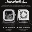 TBK F001 3 in 1 Smoking & UV Curing Fan - 3