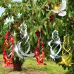Laser Flash Bird Repellent Orchard Spiral Wind Rotor (Red) - 5