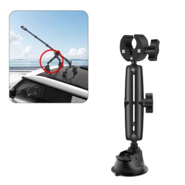 Car Suction Cup Mount Crab Clamps - Black - 1
