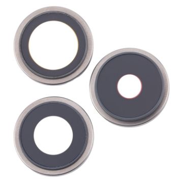 iPhone 16 Pro Camera Lens Cover Set - Silver - 1