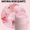 Rose Quartz Face Oil Absorbing Roller - Facial Skin Repair Cleansing Massager - 7
