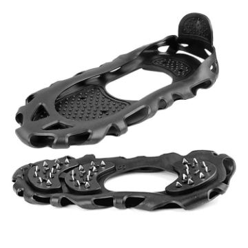 30 Point Cleats Crampons Spikes for Walking, Jogging, Hiking - Size L - 1