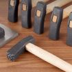 Handmade DIY Square Hammer Gold Silver Jewelry Texture Hammer - 2