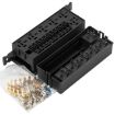 11-way 12V Relay Fuse Holder With Wire For Cars Ships - Full Set 5 Pin - 5