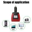 75W Car Inverter Voltage Conversion USB Port Charger, Black - 5