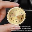 Car Digital Electronic Quartz Luminous Clock Ruby Red Clip - 5