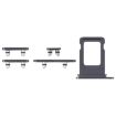 iPhone 16 Pro Max SIM Card Tray + Side Keys - Black - 1