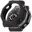 Amazfit T-Rex3 Armor Hollow TPU Half Coverage Watch Case - Black - 3
