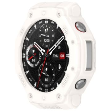Amazfit T-Rex3 Armor TPU Half Coverage Watch Case - Ivory White - 1