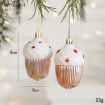 2pcs Christmas Tree Pendant Hanging Ornament - Hazelnut Style - 2