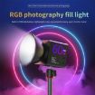 C60R 60W RGB Stage Lamp COB Fill Light with 8 Batteries - 4