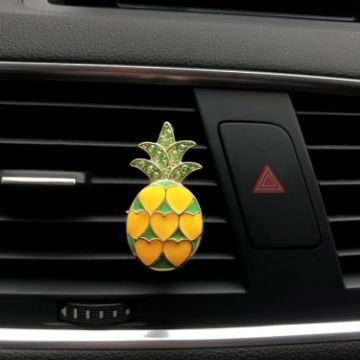 Car Air Conditioning Vent Pineapple Aromatherapy Clip (Heart) - 1