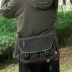 Cwatcun D142 Vintage Camera Bag Shoulder Messenger Bag - Small Black - 2