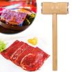Double-Sided Wooden Handle Meat Hammer - Kitchen Steak Tendon Breaker - 5