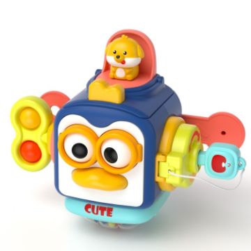 Infant Penguin Hand Grip Ball Puzzle Toy - 1