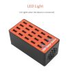WLX-A5 90W 20 Ports USB Charging Station with Indicator Light - 3