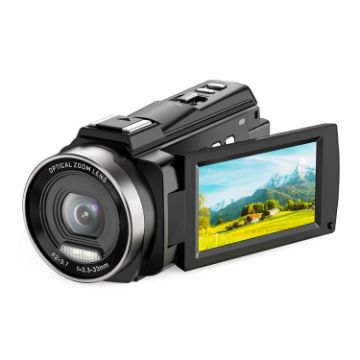 HDV265K 5K Outdoor Sports DV Camera UK Plug - Black - 1