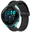 Garmin Forerunner 265 Music 22mm Silicone Watch Band - Black - 1