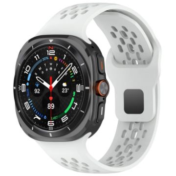Samsung Galaxy Watch Ultra 47mm Silicone Watch Band - White - 1