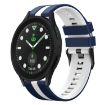 Samsung Galaxy Watch 5 Golf Edition 20mm Silicone Band Blue+White - 1