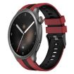 Amazfit Balance 22mm Two-Color Sports Silicone Watch Band - Red+Black - 1