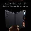 Samsung Galaxy Z Fold5 SULADA Kevlar 600D Texture Leather Phone Case - 3