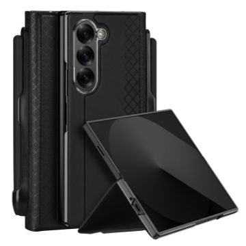 Samsung Galaxy Z Fold6 DUX DUCIS Bril Series Phone Case - Black - 1