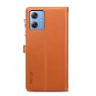 Motorola Moto G54 5G Leather Case - Brown - 3