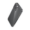 iPhone 16 Pro Max hoco Light Series Soft TPU Phone Case Transparent Black - 2