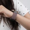 Ticwatch Pro 3 Ultra 22mm Magnetic Buckle Braided Watch Band - Smoke Purple - 4