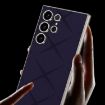 Samsung Galaxy S23 Ultra 5G GKK Asterism Metal Paint Skin Feel Leather Case - 6