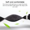 Apple Watch SE 2023 40mm Dual-Section Loop Nylon Watch Band Blue Black - 8