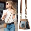 Samsung Galaxy Z Flip6 Leather Phone Case with RFID and Lanyard - 8