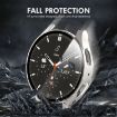 Samsung Galaxy Watch7 44mm Black Watch Case with Tempered Glass Film - 4