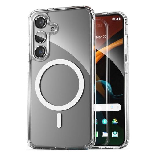Samsung Galaxy S24+ 5G ViLi MAG-C Series MagSafe Case Transparent - 1