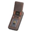 iPhone 15 Denior D18 Rotating Holder MagSafe Phone Case (Brown) - 7