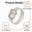 Apple Watch Series 7 41mm Silicone Band - Sky Blue - 3