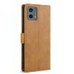 Motorola Moto G Stylus 2024 Leather Phone Case - Brown - 3