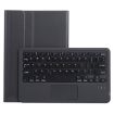 Ultra-thin Bluetooth Keyboard Leather Case for Samsung Galaxy Tab S8 11" - Black - 1