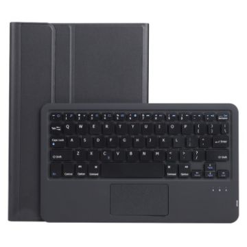 Ultra-thin Bluetooth Keyboard Leather Case for Samsung Galaxy Tab S8 11" - Black - 1