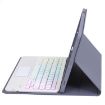 Samsung Galaxy Tab S8/S7 A700B-AS Purple Bluetooth Keyboard Case - 5