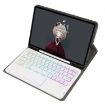 Samsung Galaxy Tab A8 10.5 (2021) Lambskin Texture Bluetooth Keyboard Case - 3