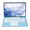Sky Blue Bluetooth Keyboard Leather Case for Samsung Galaxy Tab S8+/S7+/S7 FE - 4