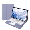 Samsung Galaxy Tab S8+/S7+/S7 FE Purple Keyboard Case - 1