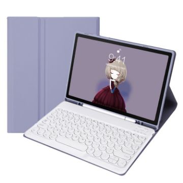 Samsung Galaxy Tab A8 10.5 2021 Keyboard Case (Purple) - 1