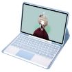 Samsung Galaxy Tab A9+ X210/X215/X215 YA09B-A Bluetooth Keyboard Leather Case - 4