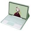 Samsung Galaxy Tab A9+ X210/X215/X215 YA09B-A Bluetooth Keyboard Leather Case - 4