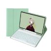 Samsung Galaxy Tab A9+ X210/X215/X215 YA09B Keyboard Case - Light Green - 2
