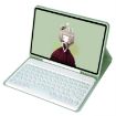 Samsung Galaxy Tab A9+ X210/X215/X215 YA09B Keyboard Case - Light Green - 4