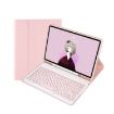 Samsung Galaxy Tab A9+ X210/X215/X215 YA09B Pink Bluetooth Keyboard Case - 2